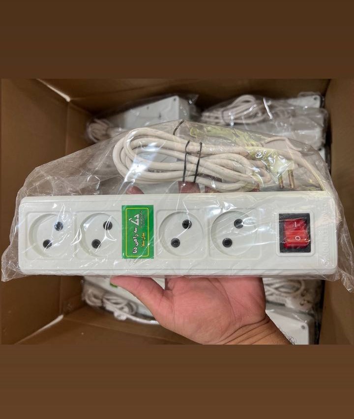 چند راهی برق دنا مدل تسلا کابل 3 متری