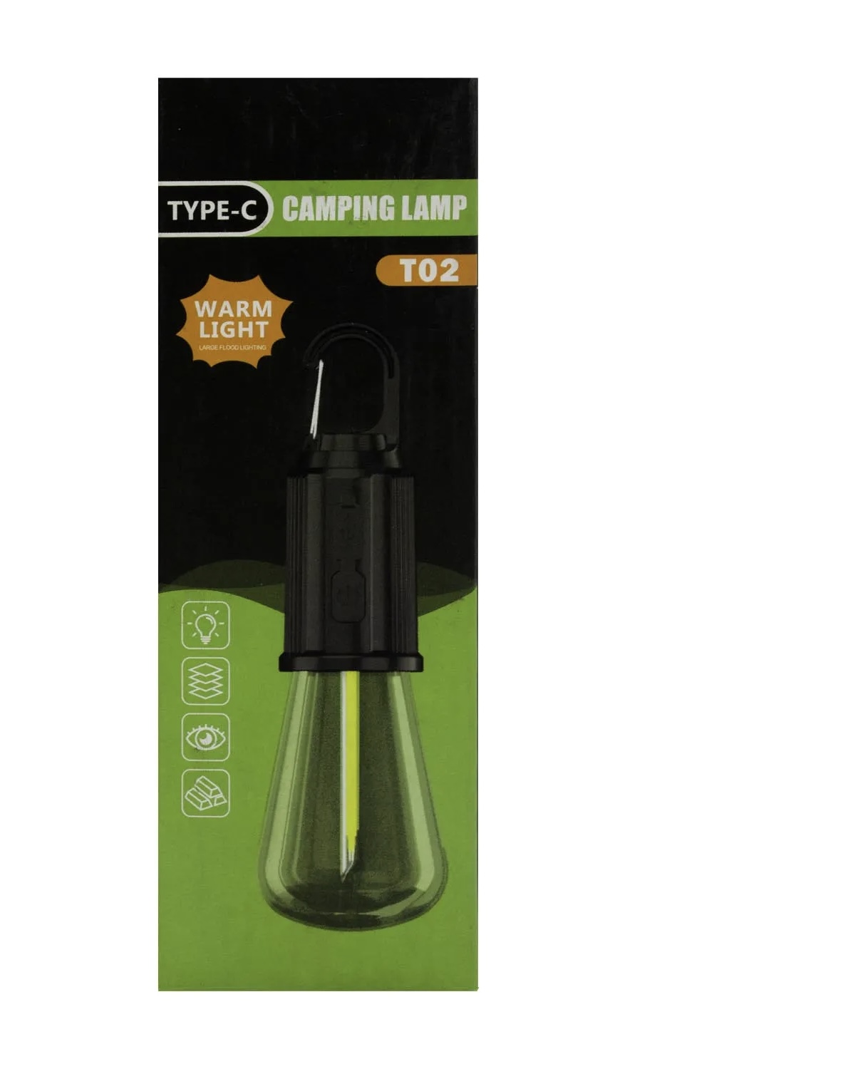 لامپ کمپی شارژی مدل T02 عمده