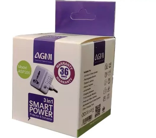 تبدیل 3 به 2 تایمردار Agni مدل ASP200 عمده