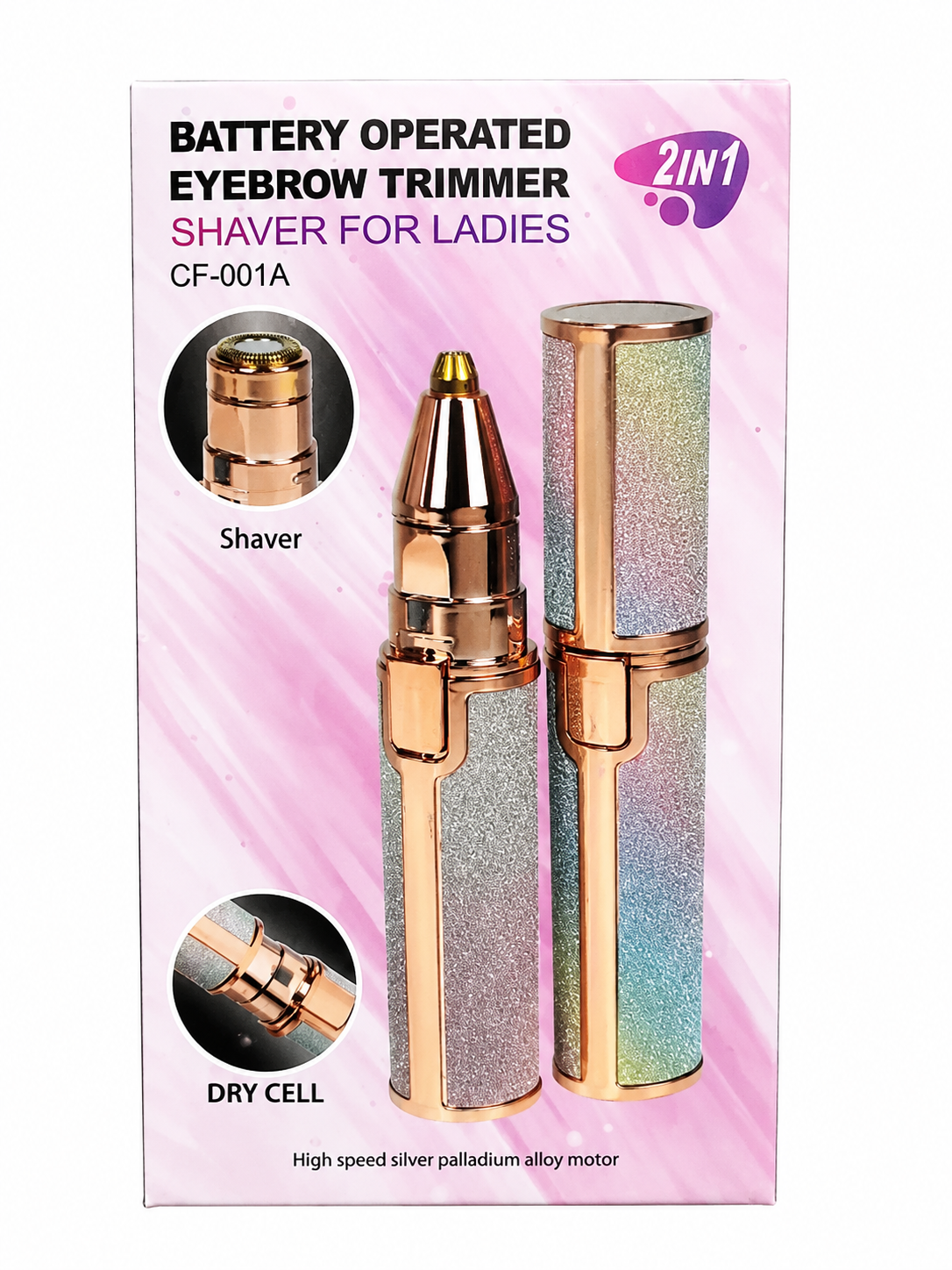 شیور ماتیکی اکلیلی شارژی زنانه صورت و بدن دوکاره BLAWELESS مدل CF-001 عمده
