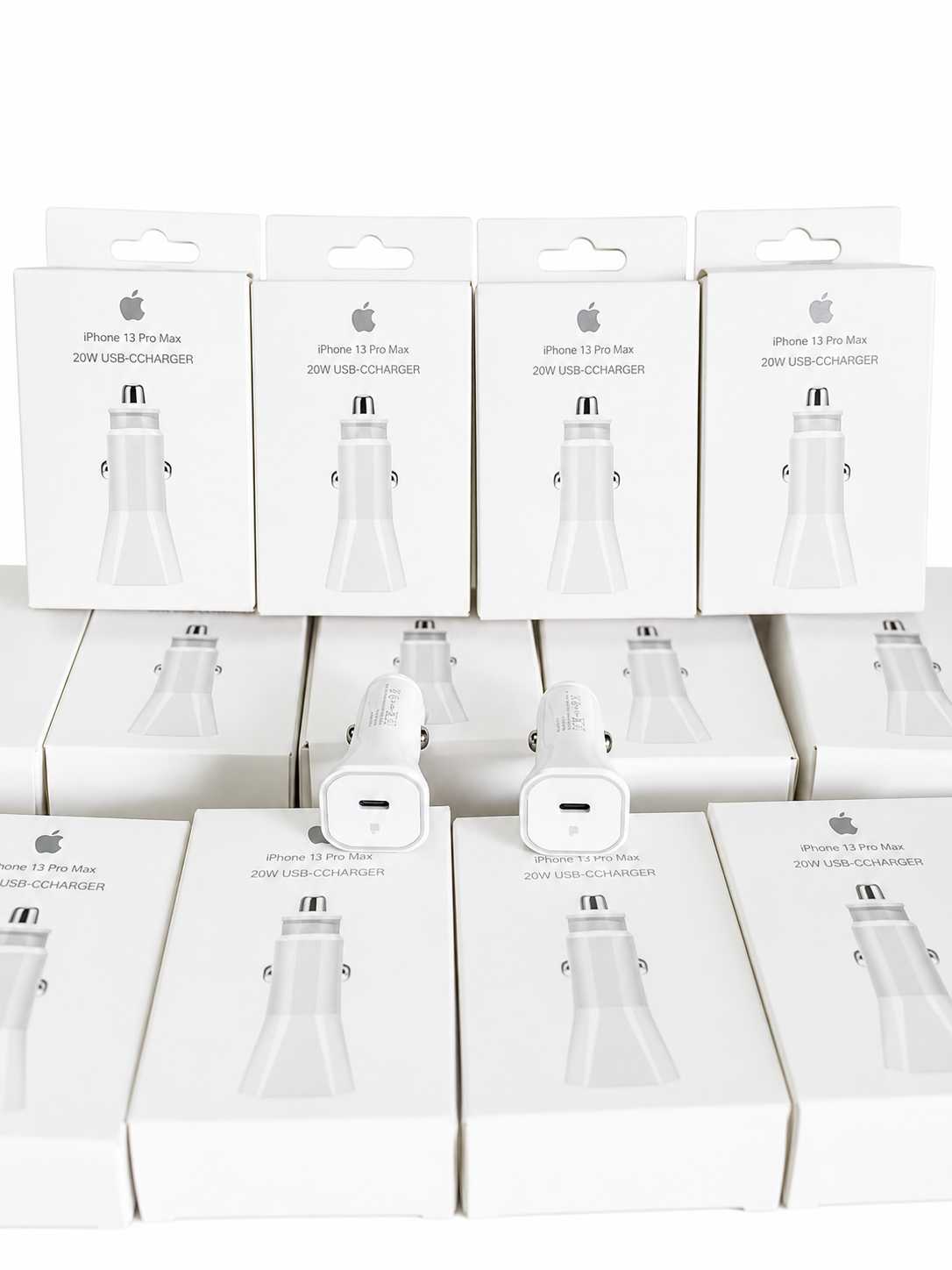 شارژر فندکی Apple 20W اصلی با بسته‌بندی اورجینال  عمده