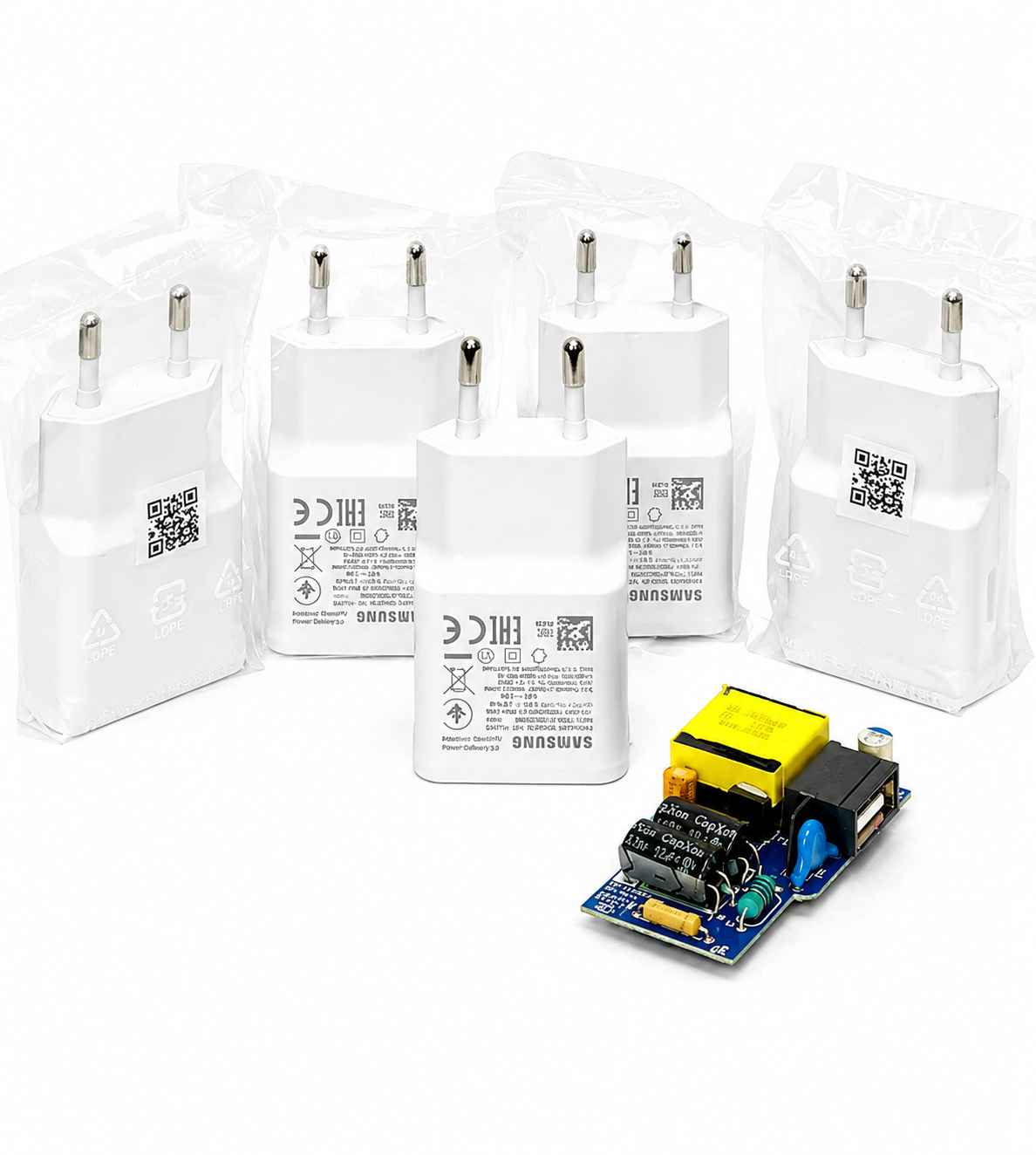 شارژر سامسونگ مدل EP-TA200 15W دو پین اصل