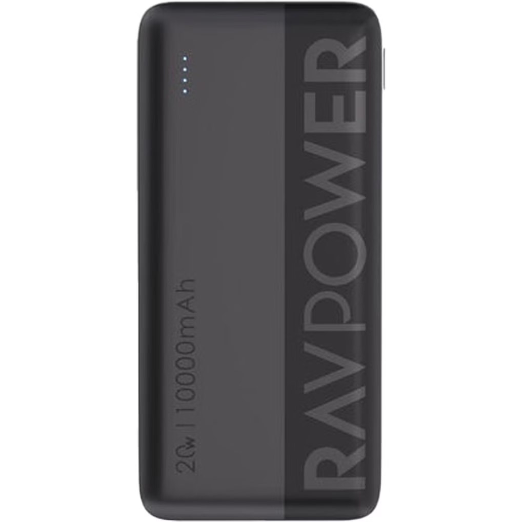 پاوربانک راوپاور مدل RP-PB1228 ظرفیت 10000 میلی آمپر ساعت